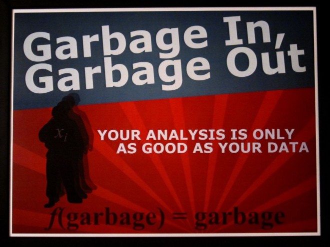 garbage in